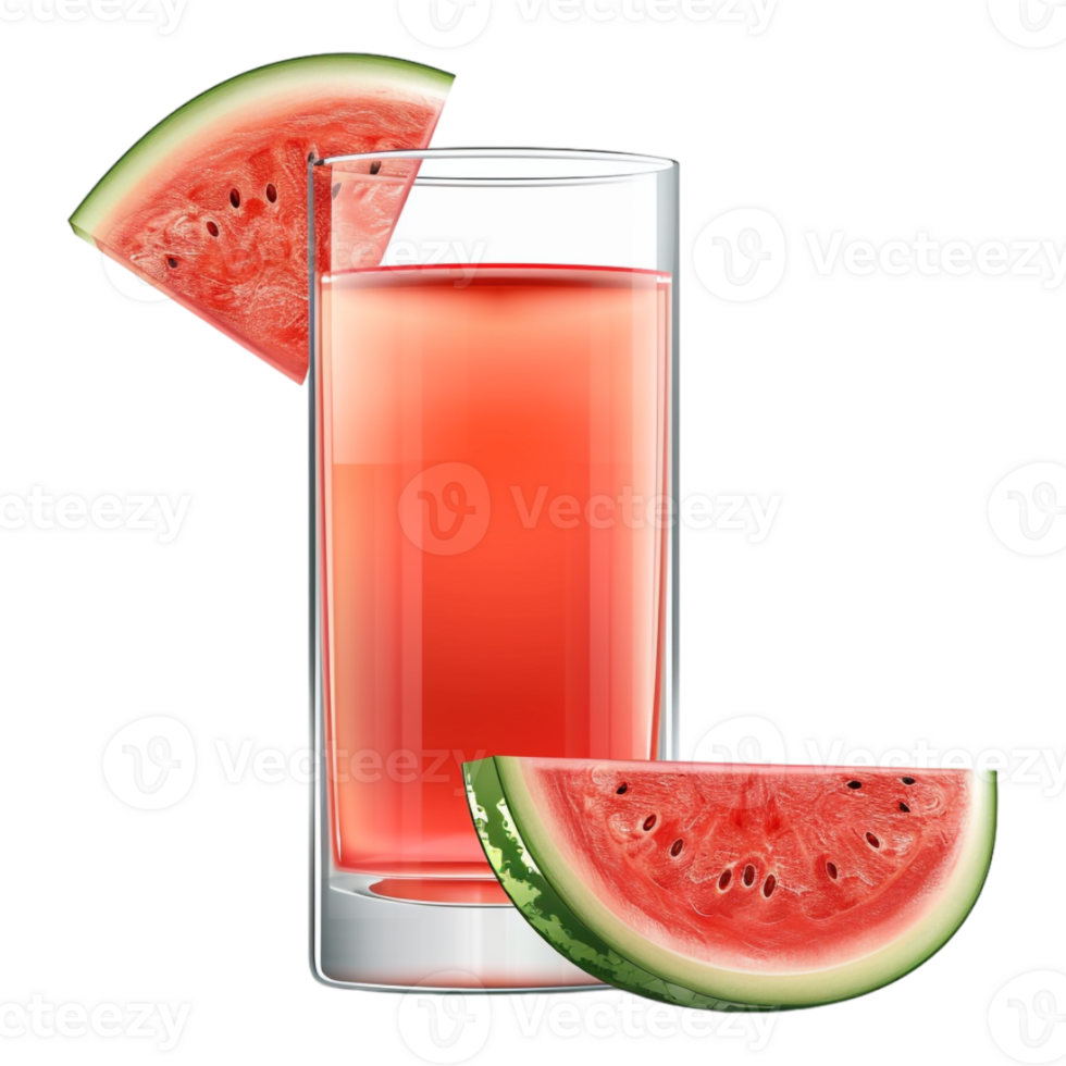 Watermelon Juice on Transparent Background png