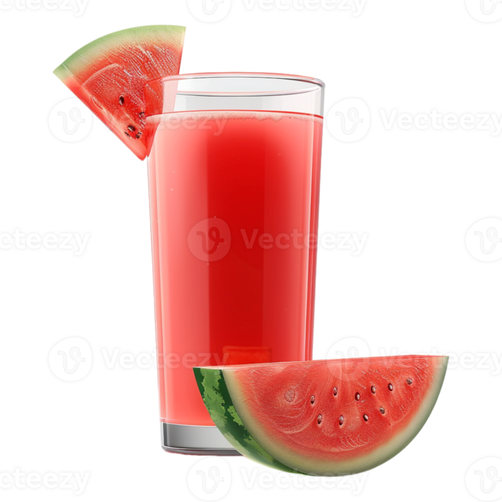 Watermelon Juice on Transparent Background png