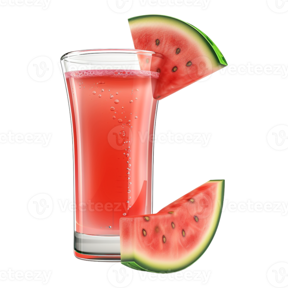 Watermelon Juice on Transparent Background png