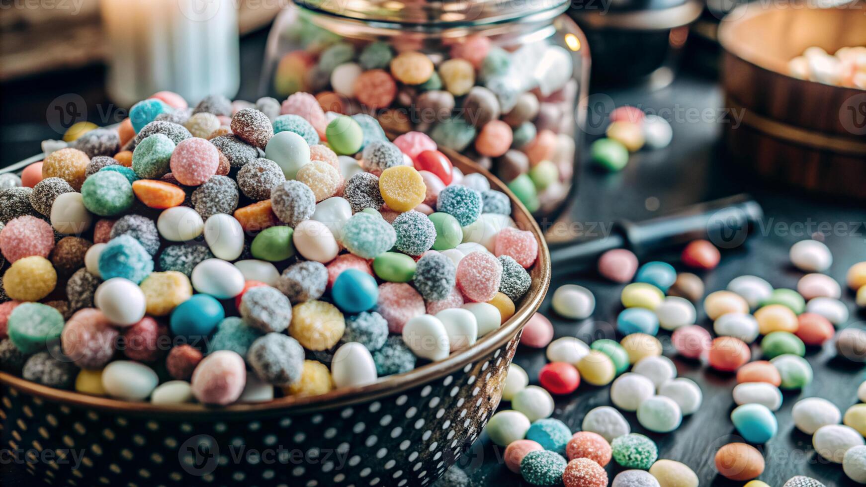 colorful sweet candy photo