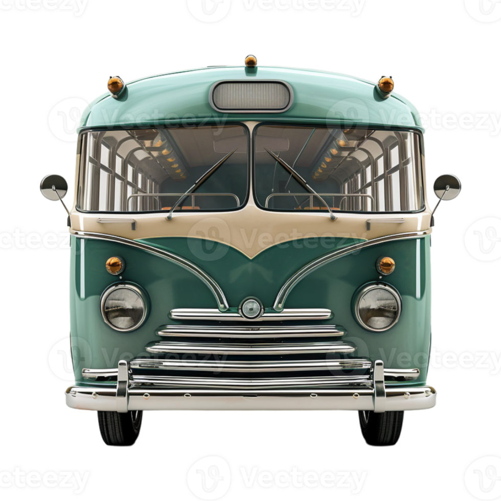 Travel Bus on Transparent Background png