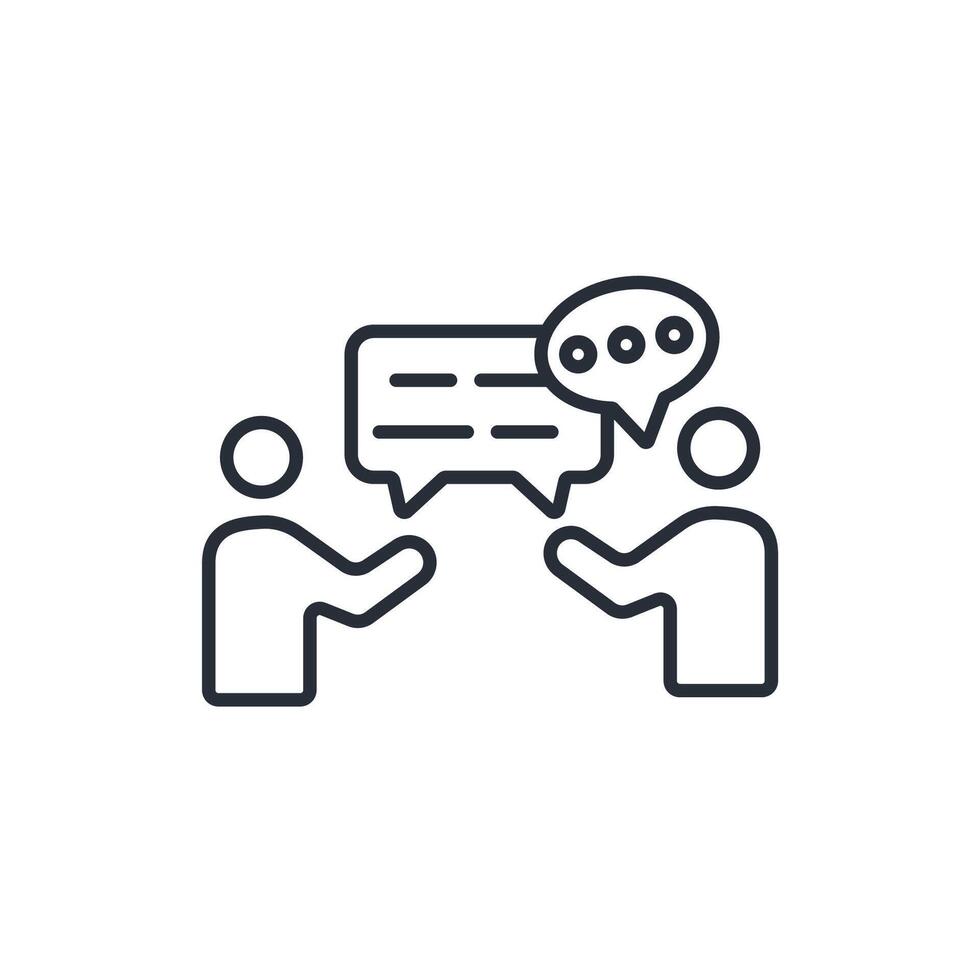 Mentor icon. .Editable stroke.linear style sign for use web design,logo.Symbol illustration. vector