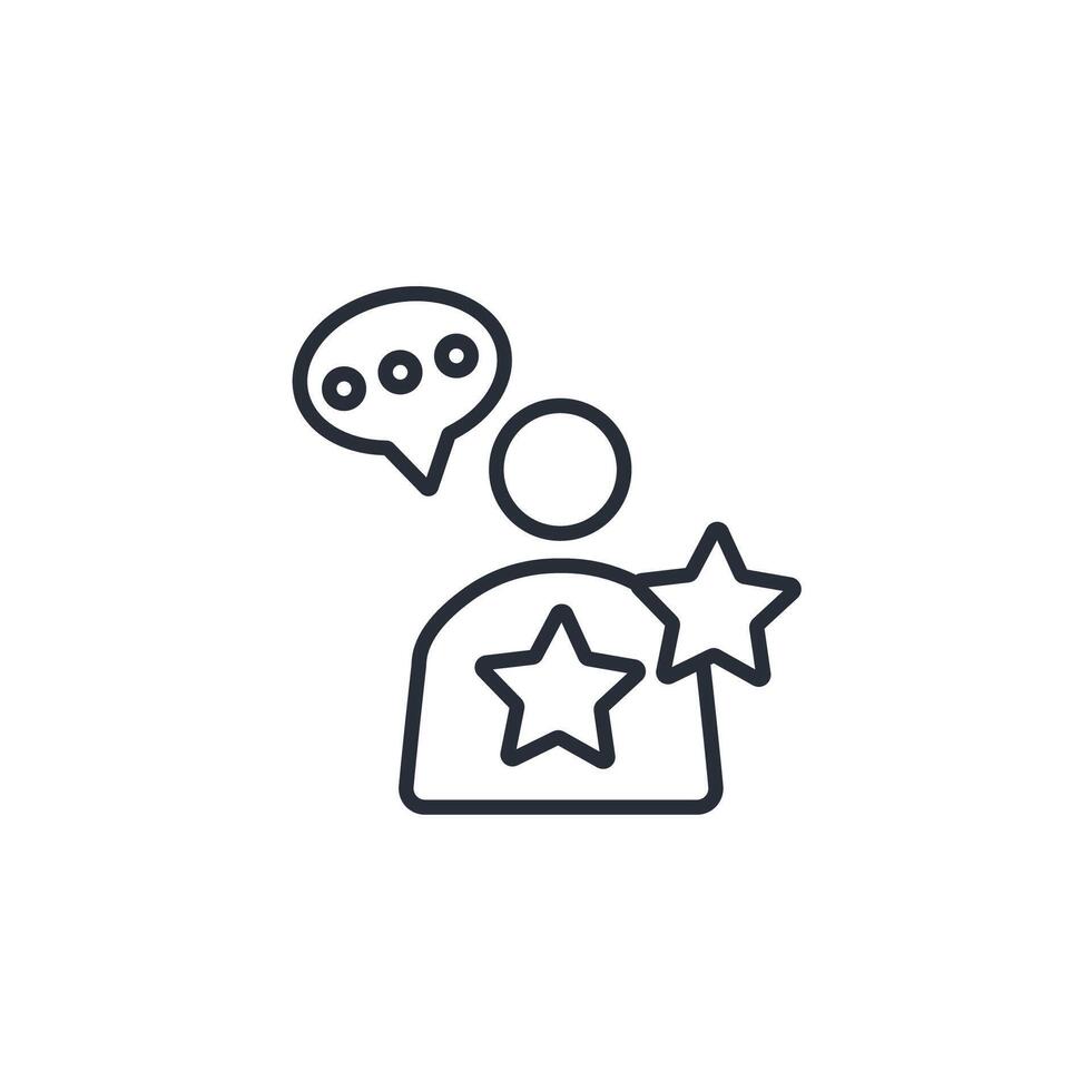 specialists icon. .Editable stroke.linear style sign for use web design,logo.Symbol illustration. vector