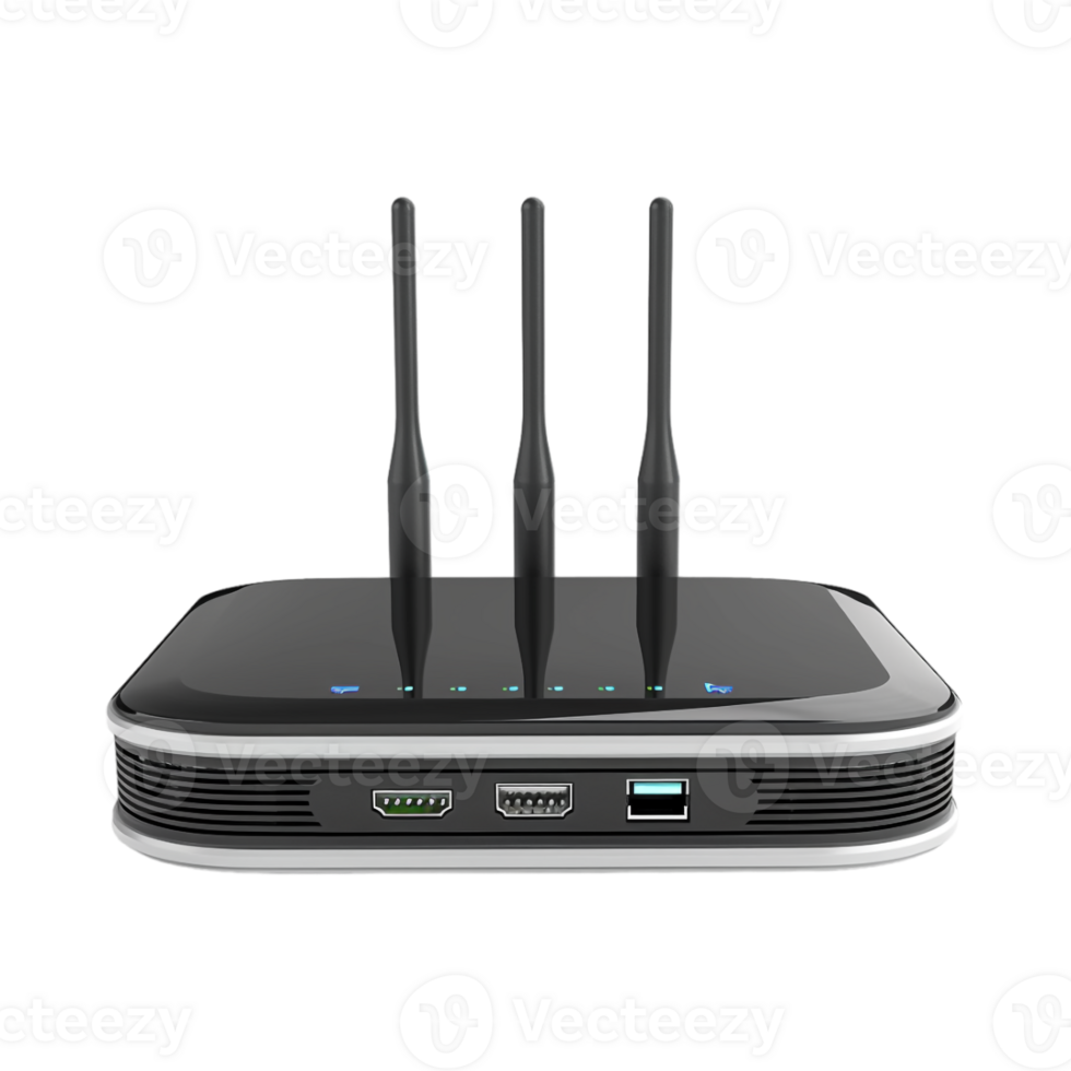 Wifi routeur ou modem sur transparent Contexte png