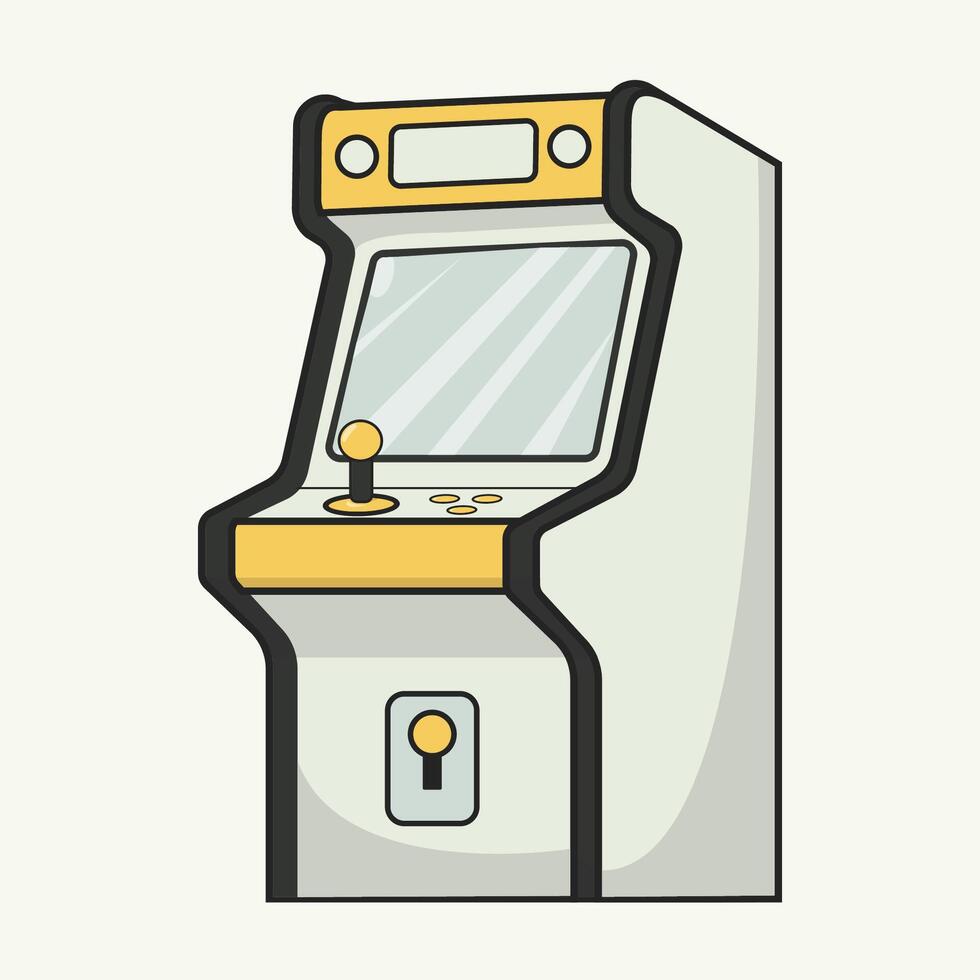 Arcade Machine icon Gamer set gamer icon set game icon set flat game streamer elements collection vector