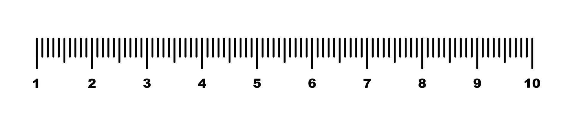Ruler scale. Measuring tool. Marking rulers. Grid cm, inch. Size indicator units. Metric Centimeter, inch size indicators. vector