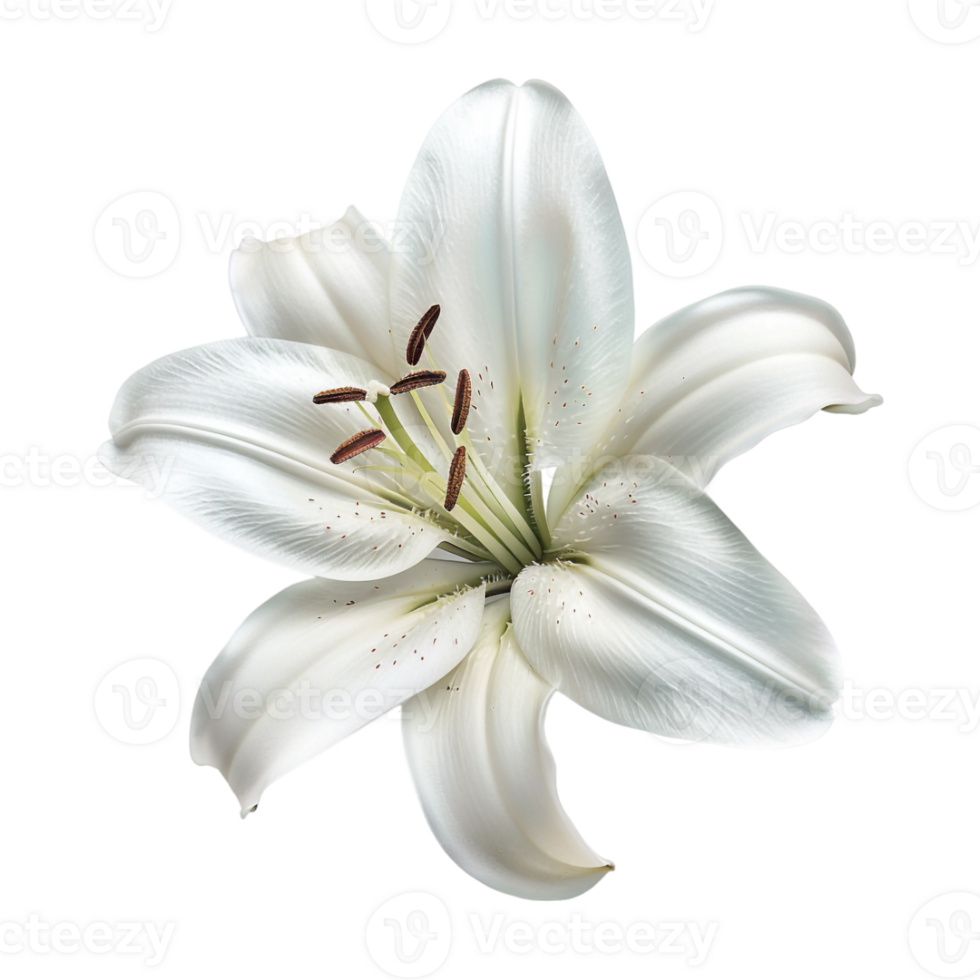 Tiger lily Plant on Transparent Background png