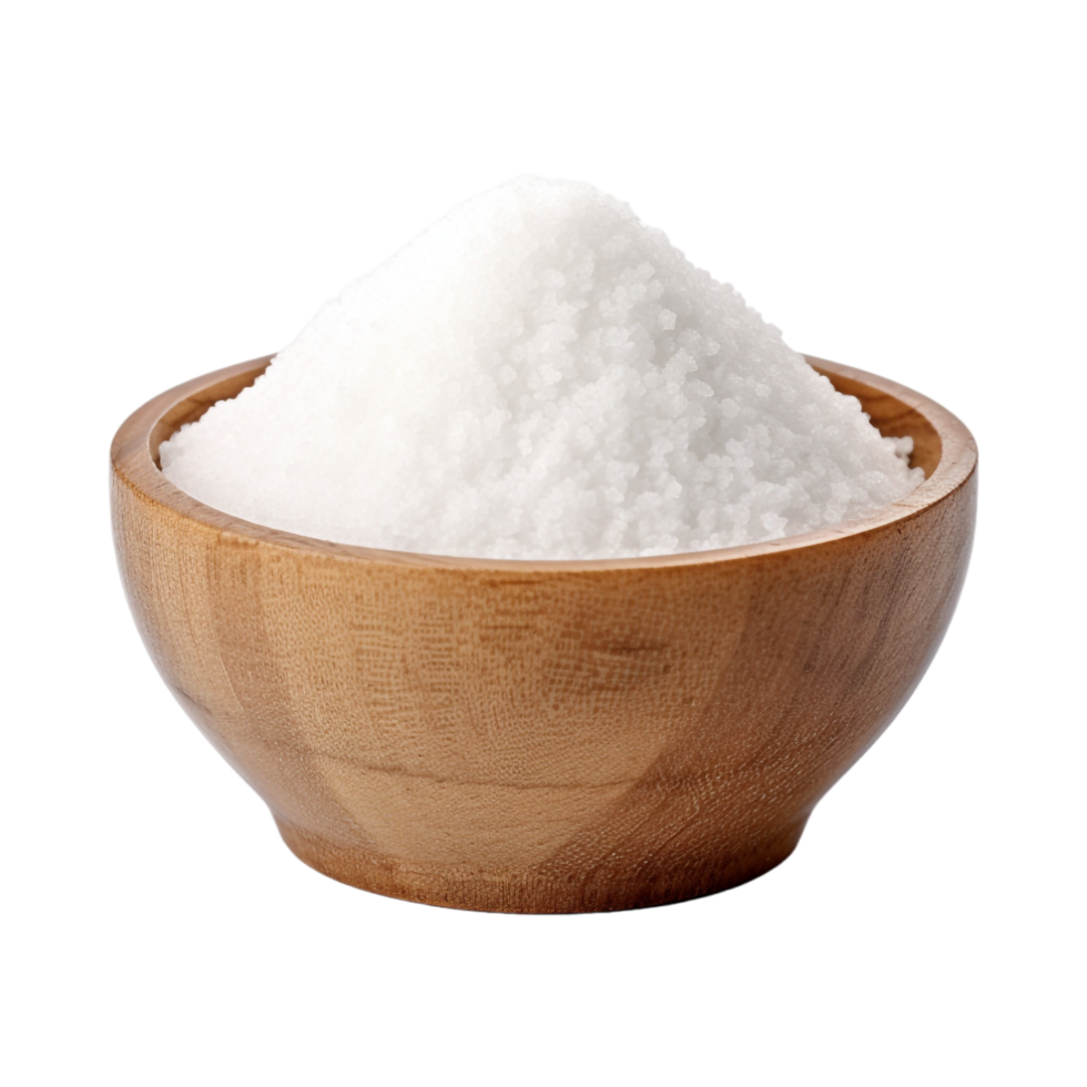 Salt in a Bowl on Transparent Background png