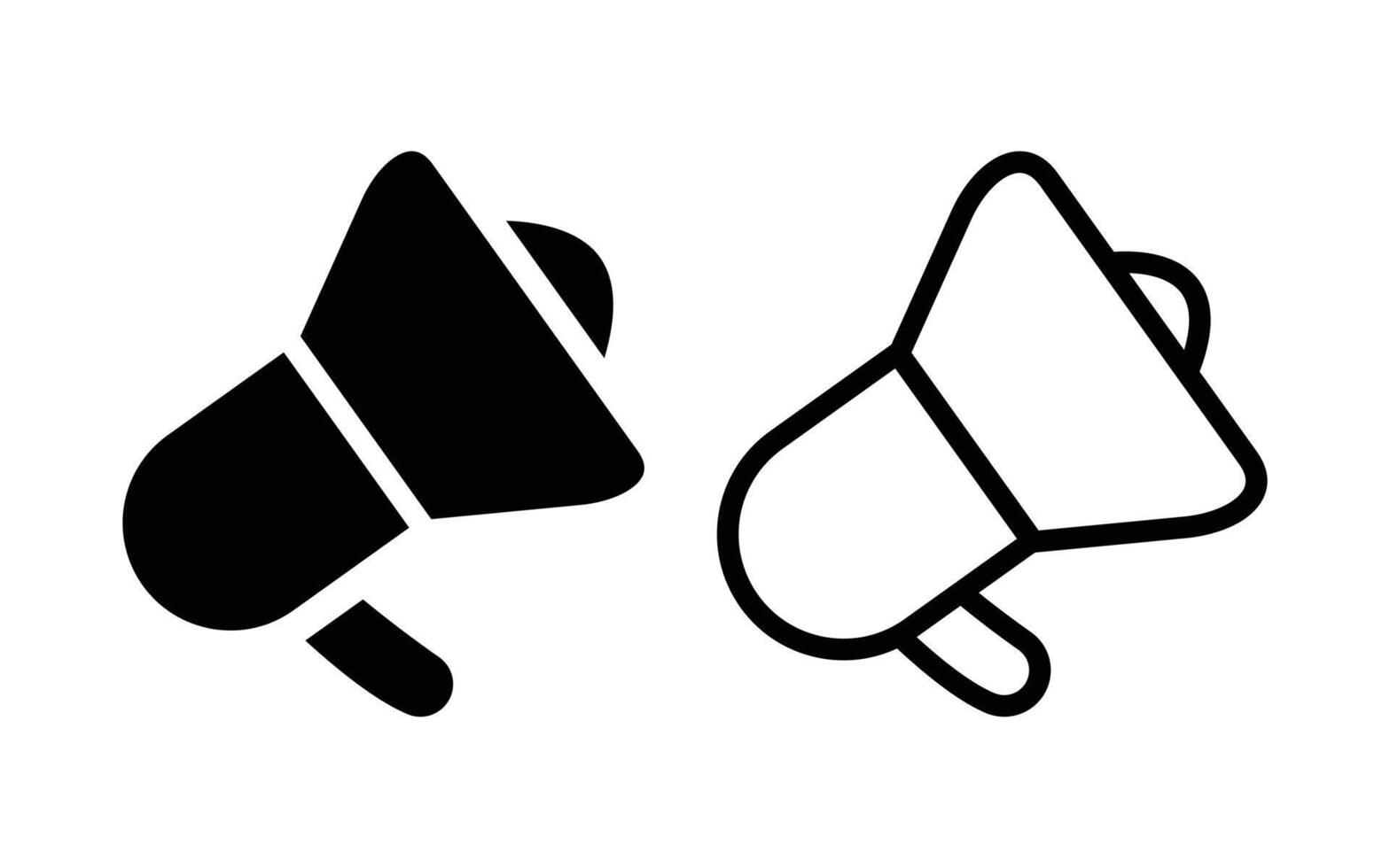 Promotion or Megaphone icon illustration vector