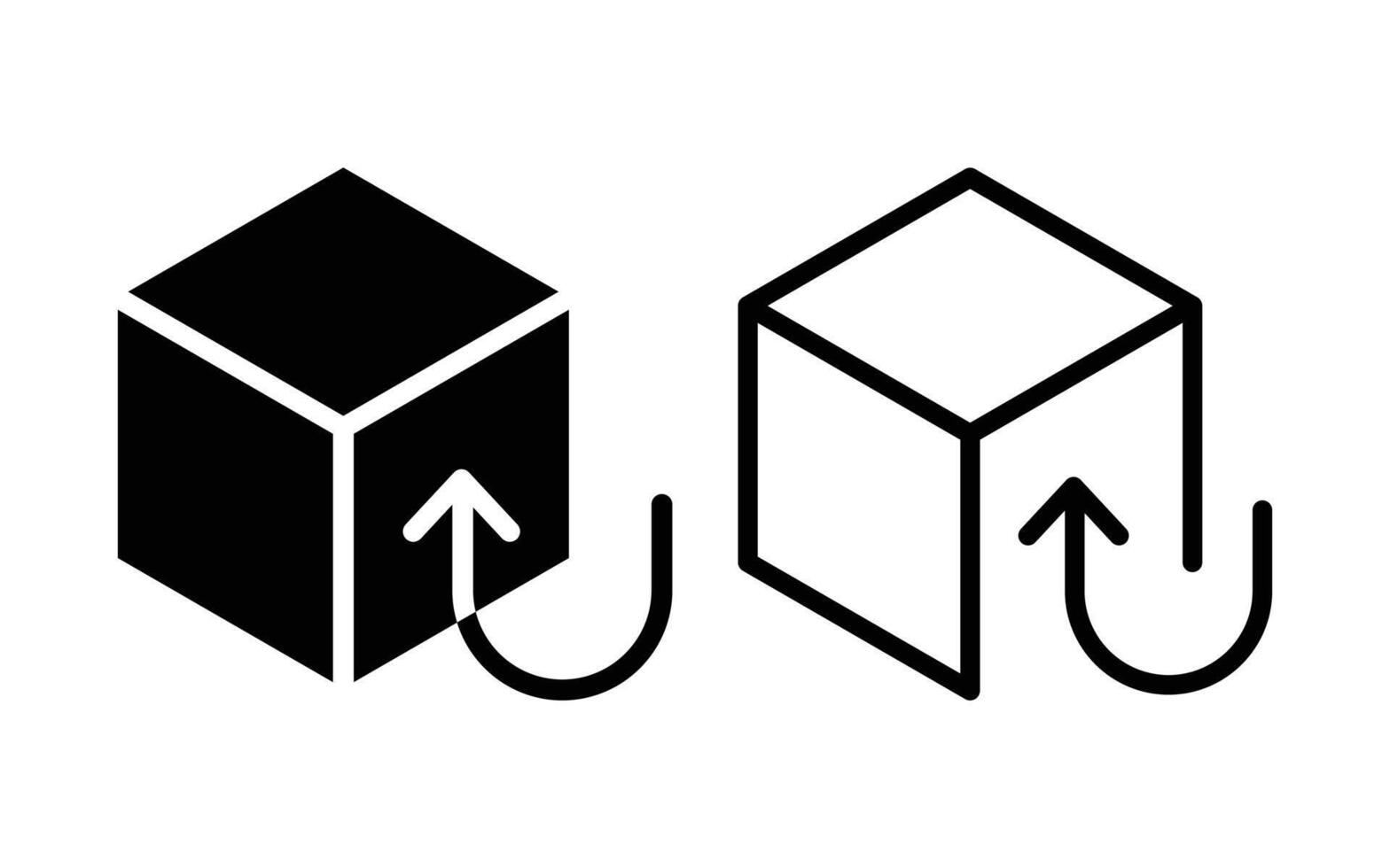 Return or Back icon illustration vector