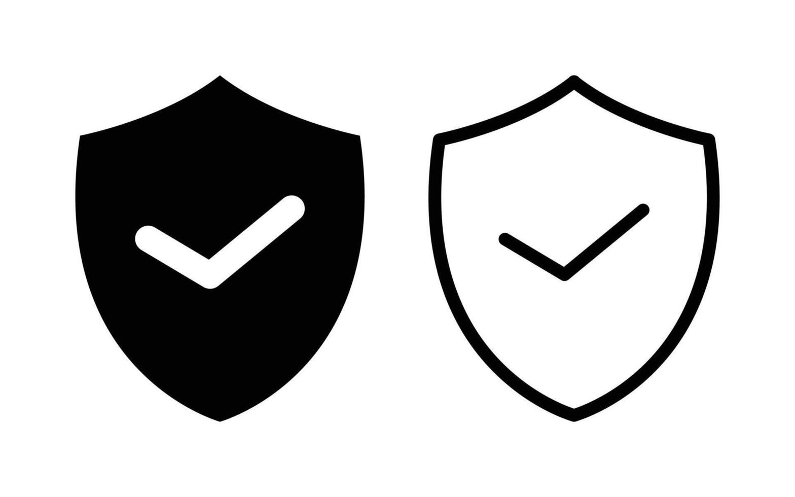 Security Shield icon illustration vector