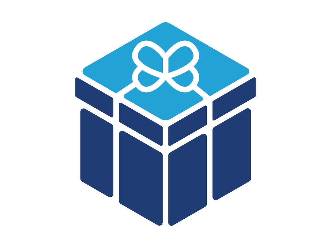 Giftbox icon illustration.Ecommerce icon vector