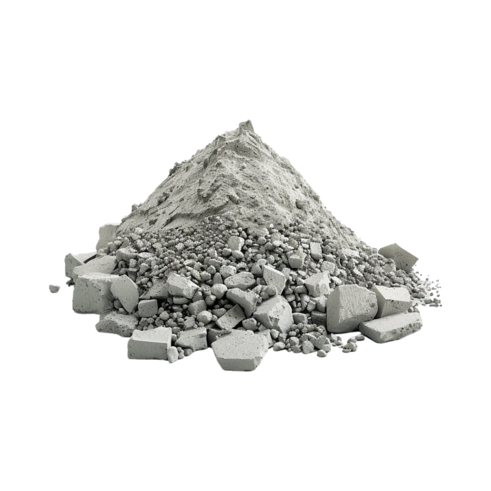 Raw Mountain Rocks Stack on Transparent Background png