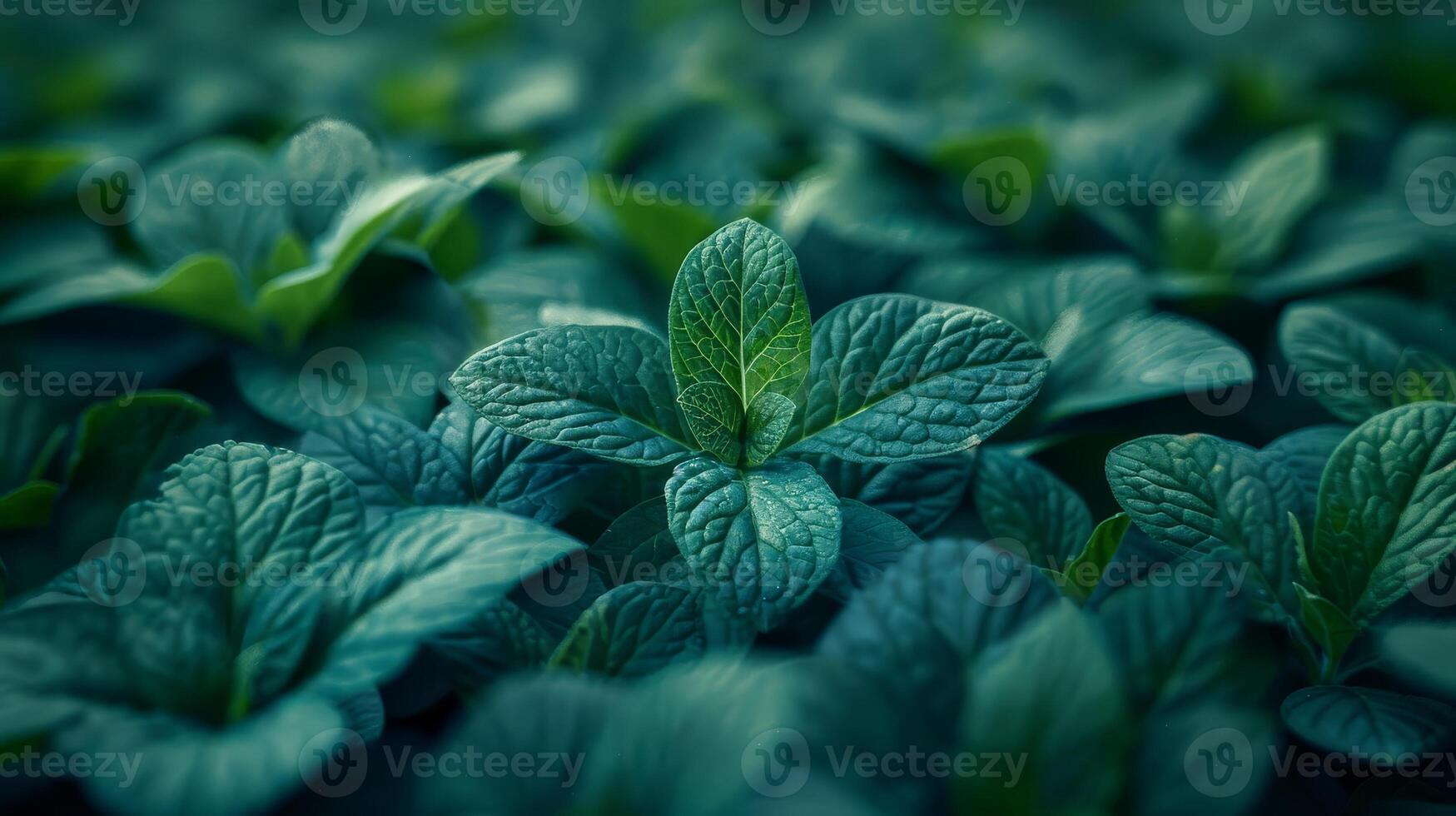 closeup nature view of leaf background. Flat lay, dark nature concept, tropical leaf. photo