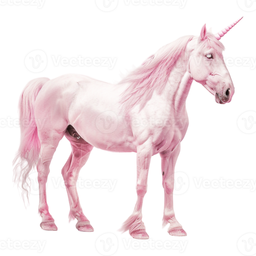 Pink Horse on Transparent Background png