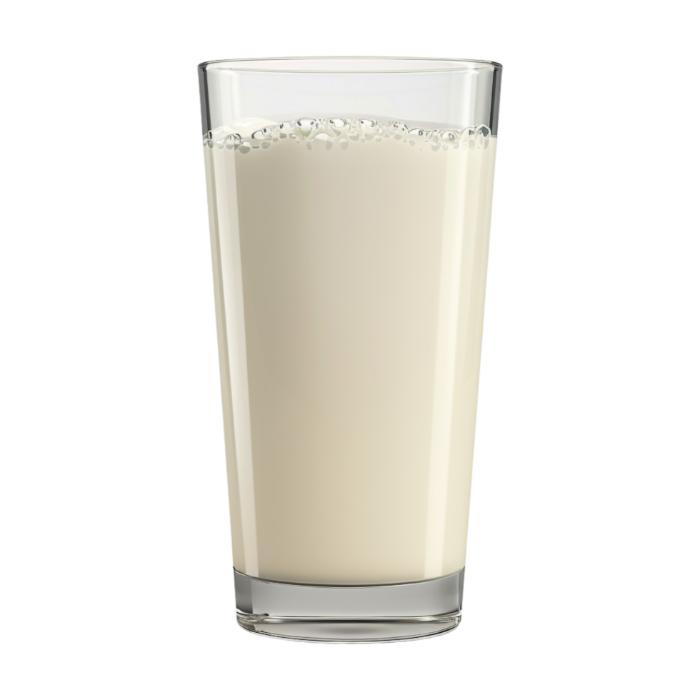 Milk Glass on Transparent Background png