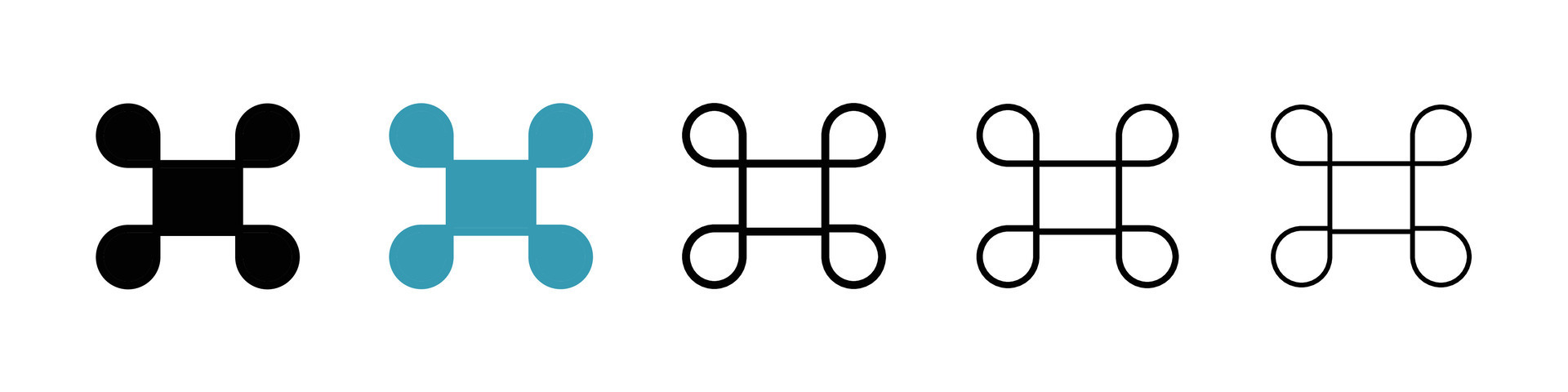 Command line icon set. 47091165 Vector Art at Vecteezy