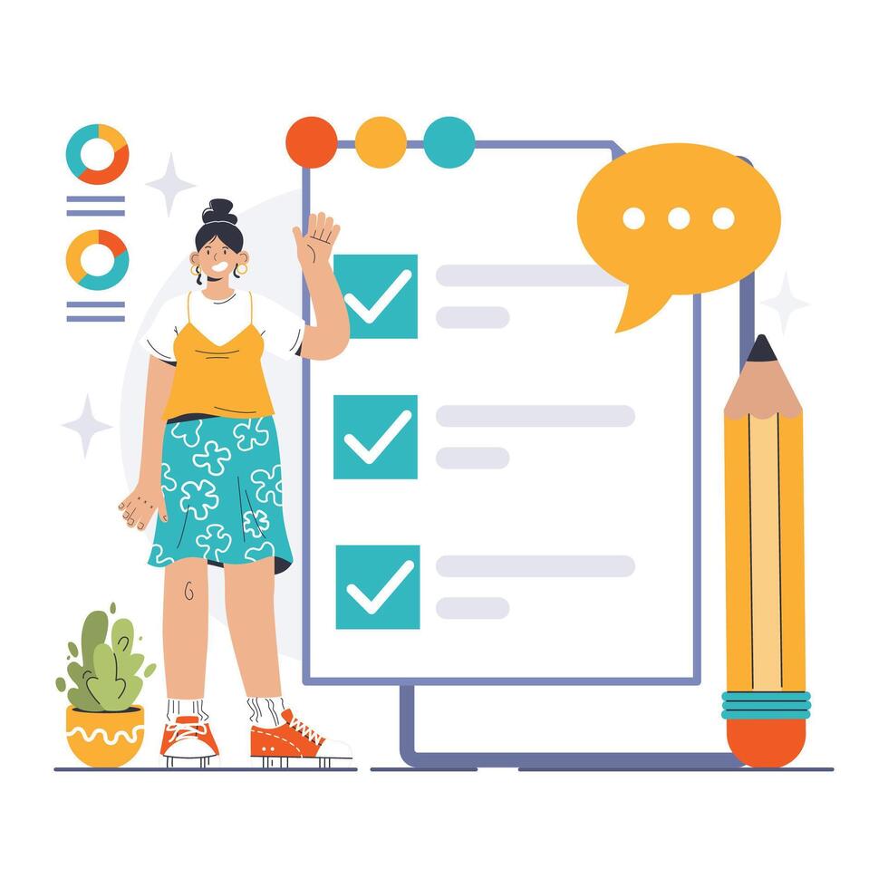 Customer feedback. Consumer reviews public exchange. Sharing vector