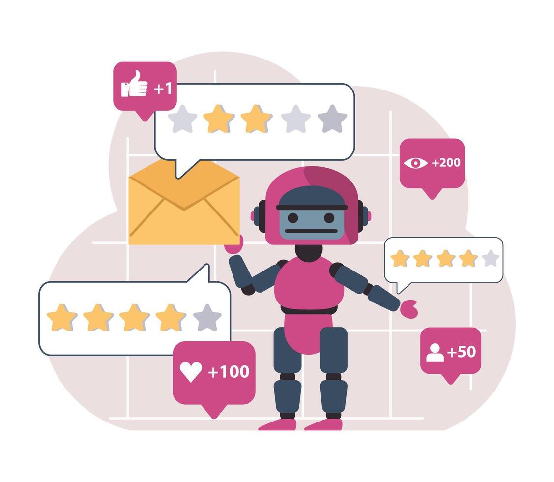 Customer feedback. Consumer reviews public exchange. Sharing vector