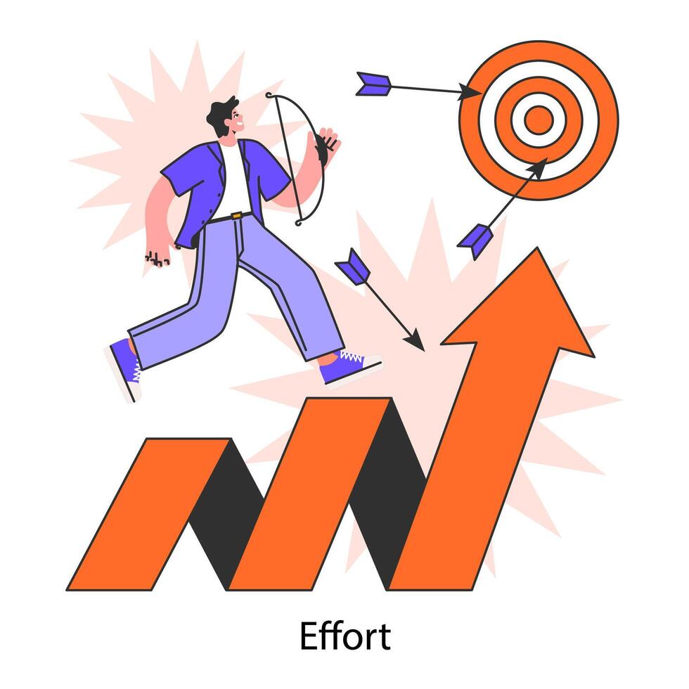 Self-development. Increasing of individual or professional competencies vector