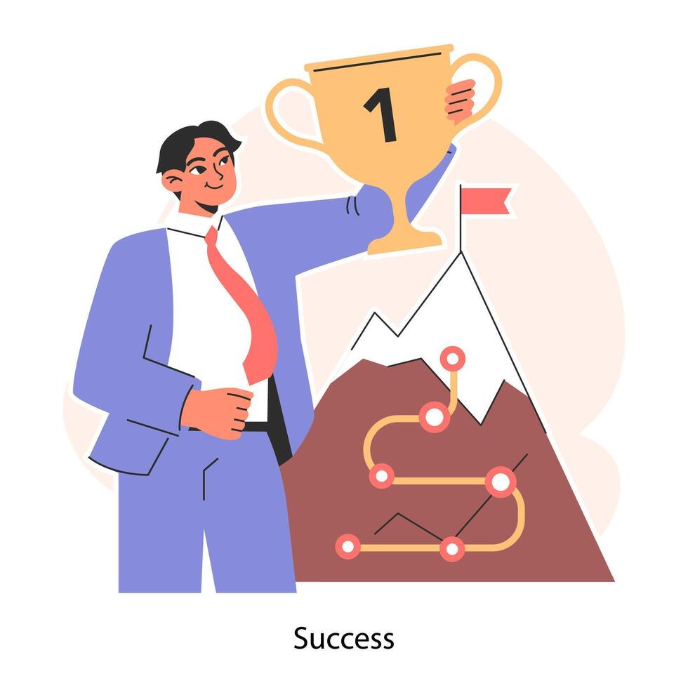 Self-development. Increasing of individual or professional competencies vector
