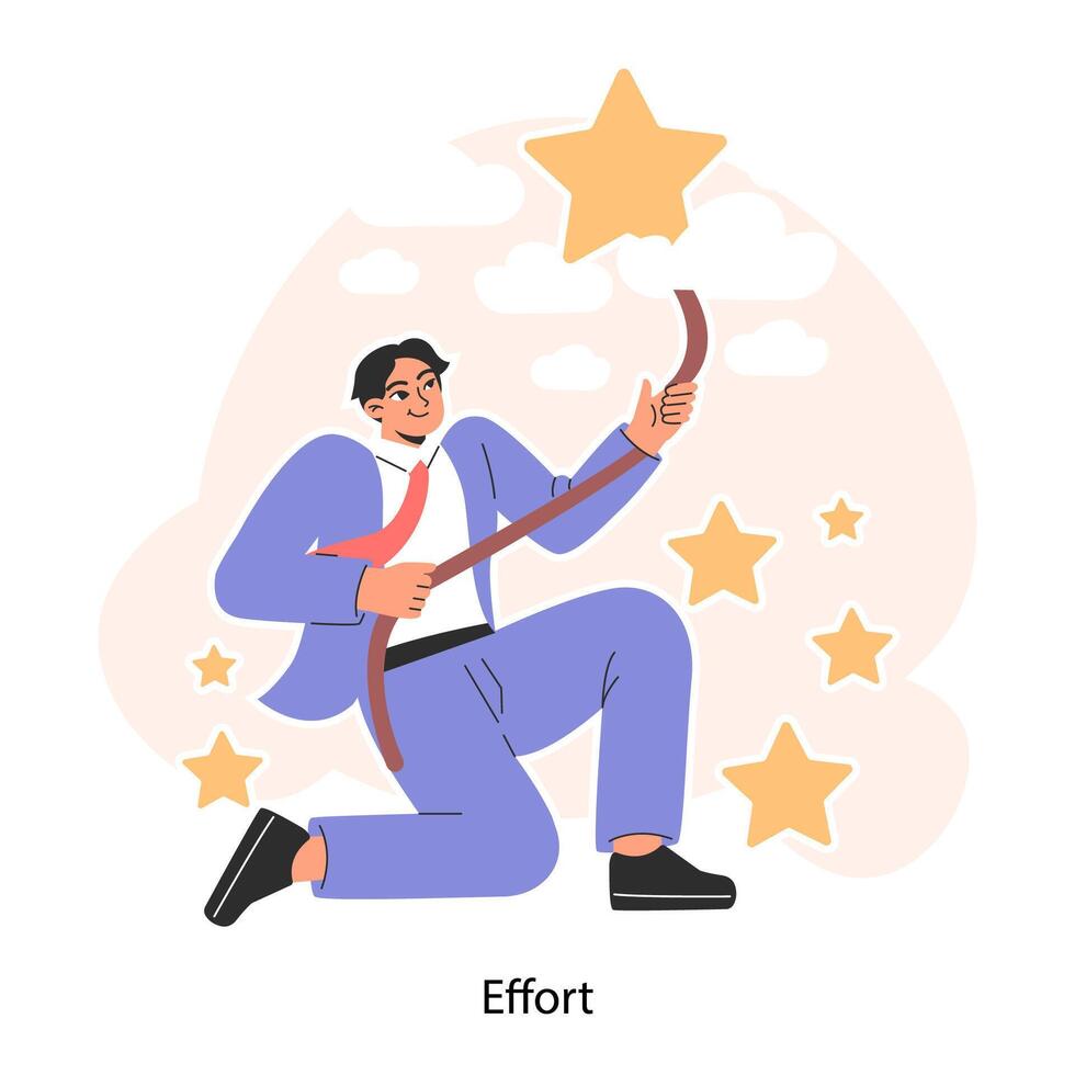Self-development. Increasing of individual or professional competencies vector