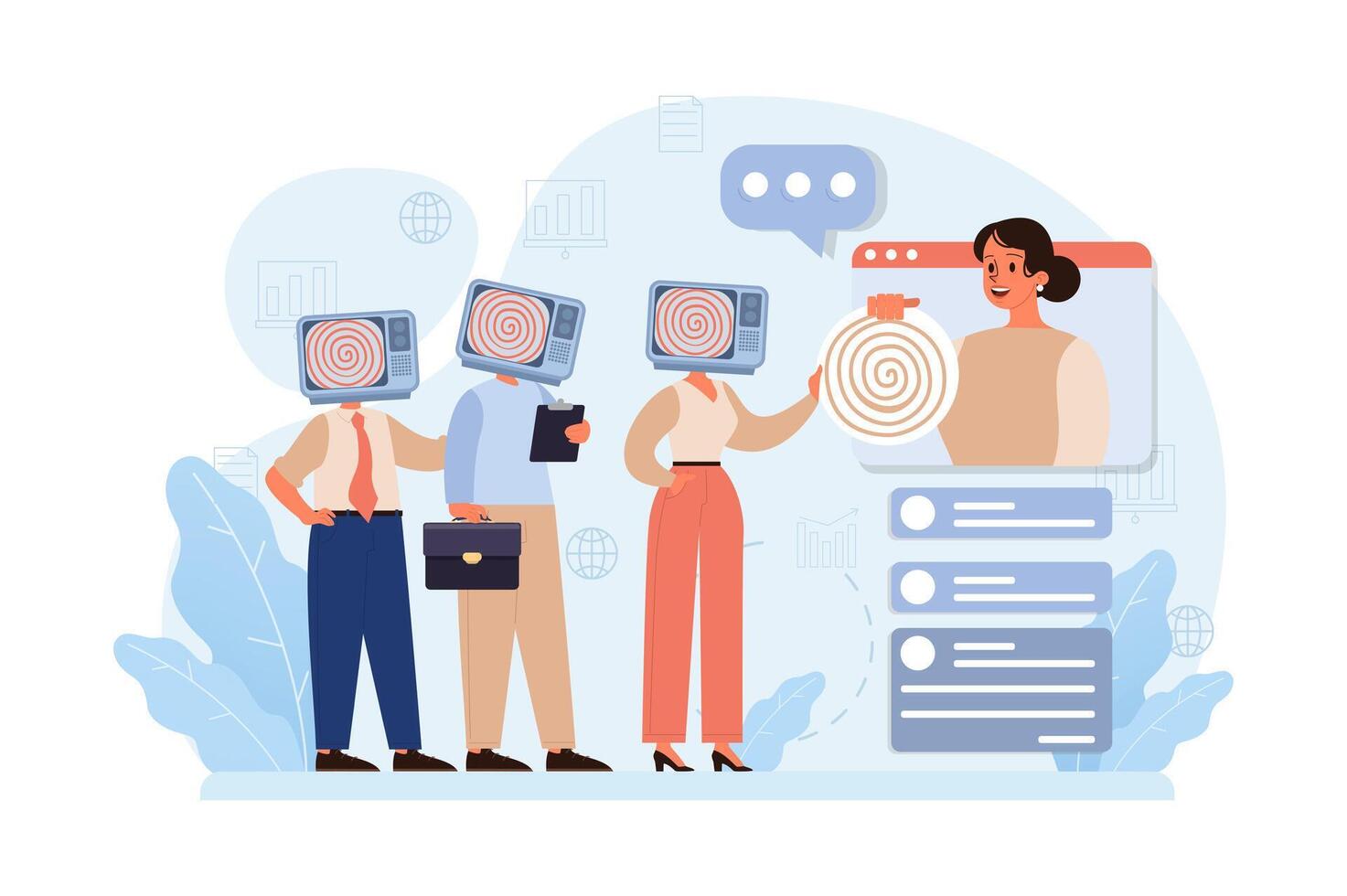 manipulación. psicológico controlar método. dominación explotación vector