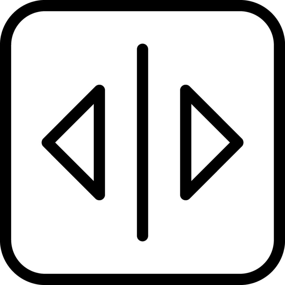Split Icon Design vector