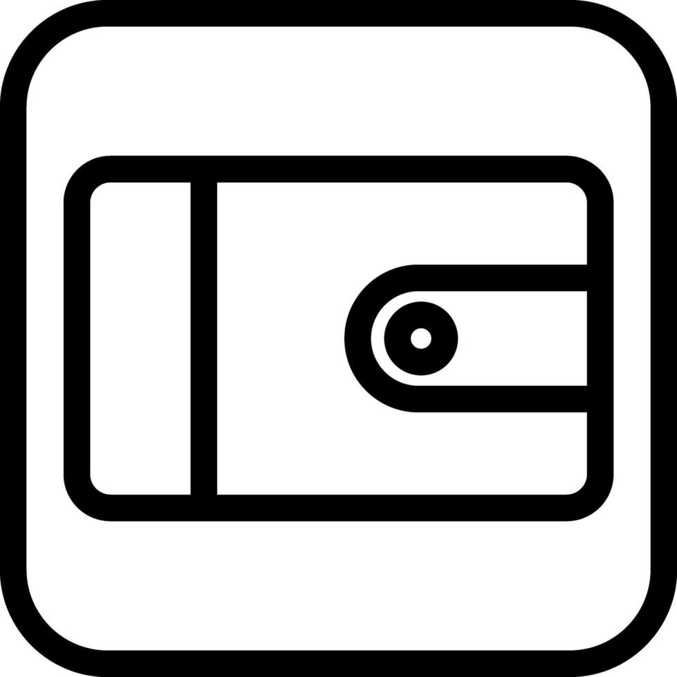 Wallet Icon Design vector