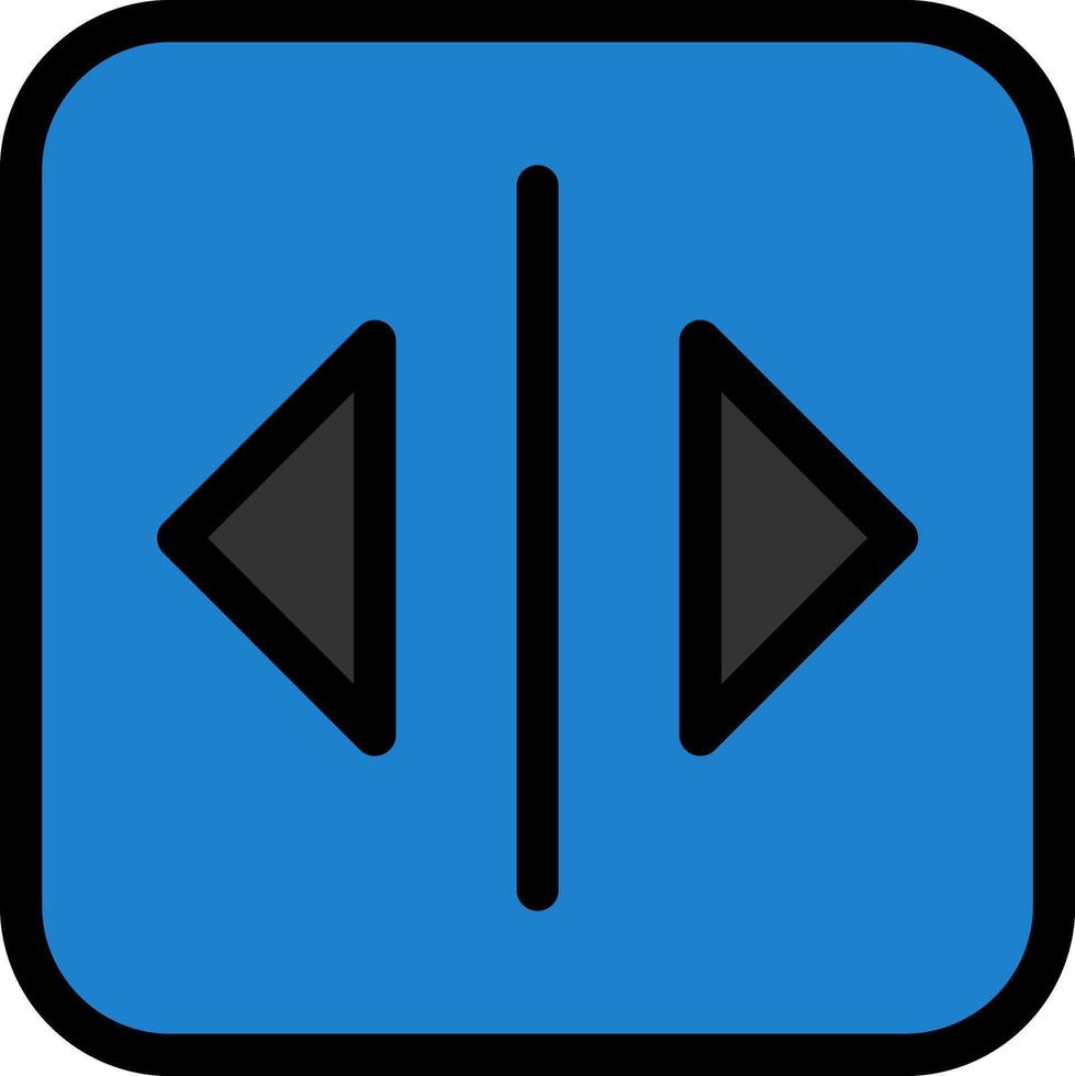 Split Icon Design vector