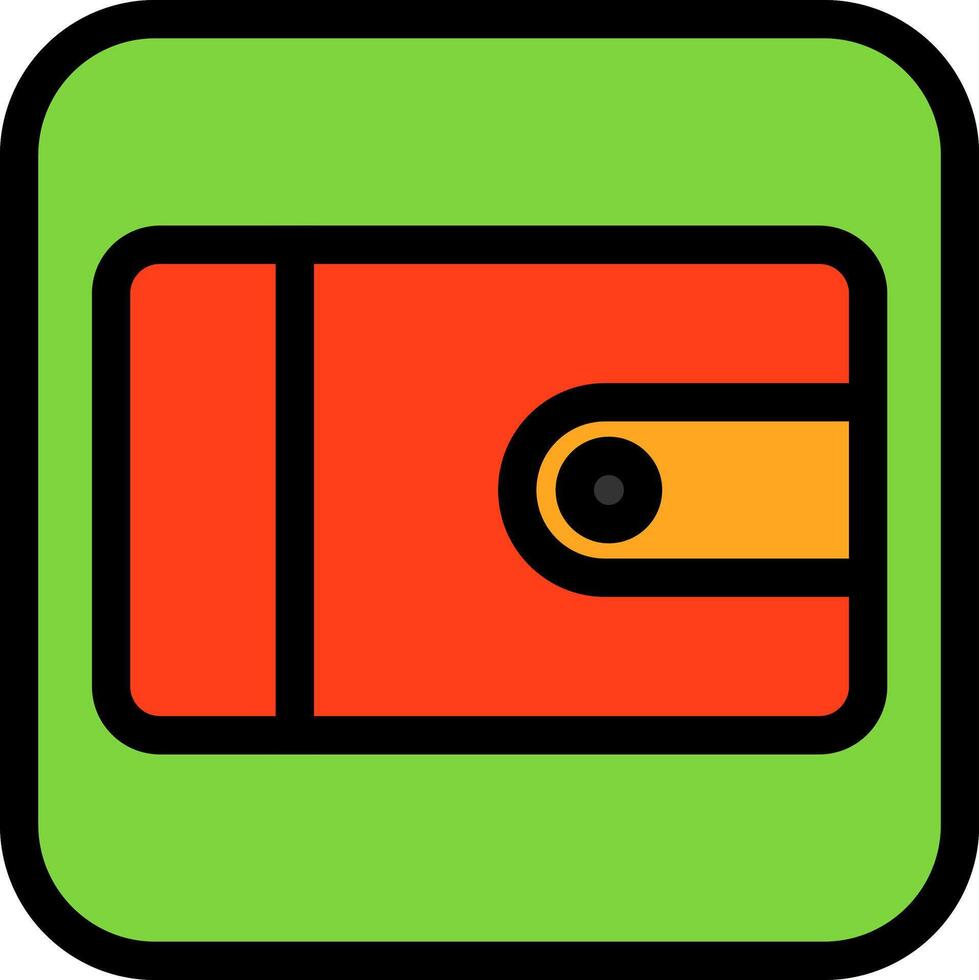 Wallet Icon Design vector