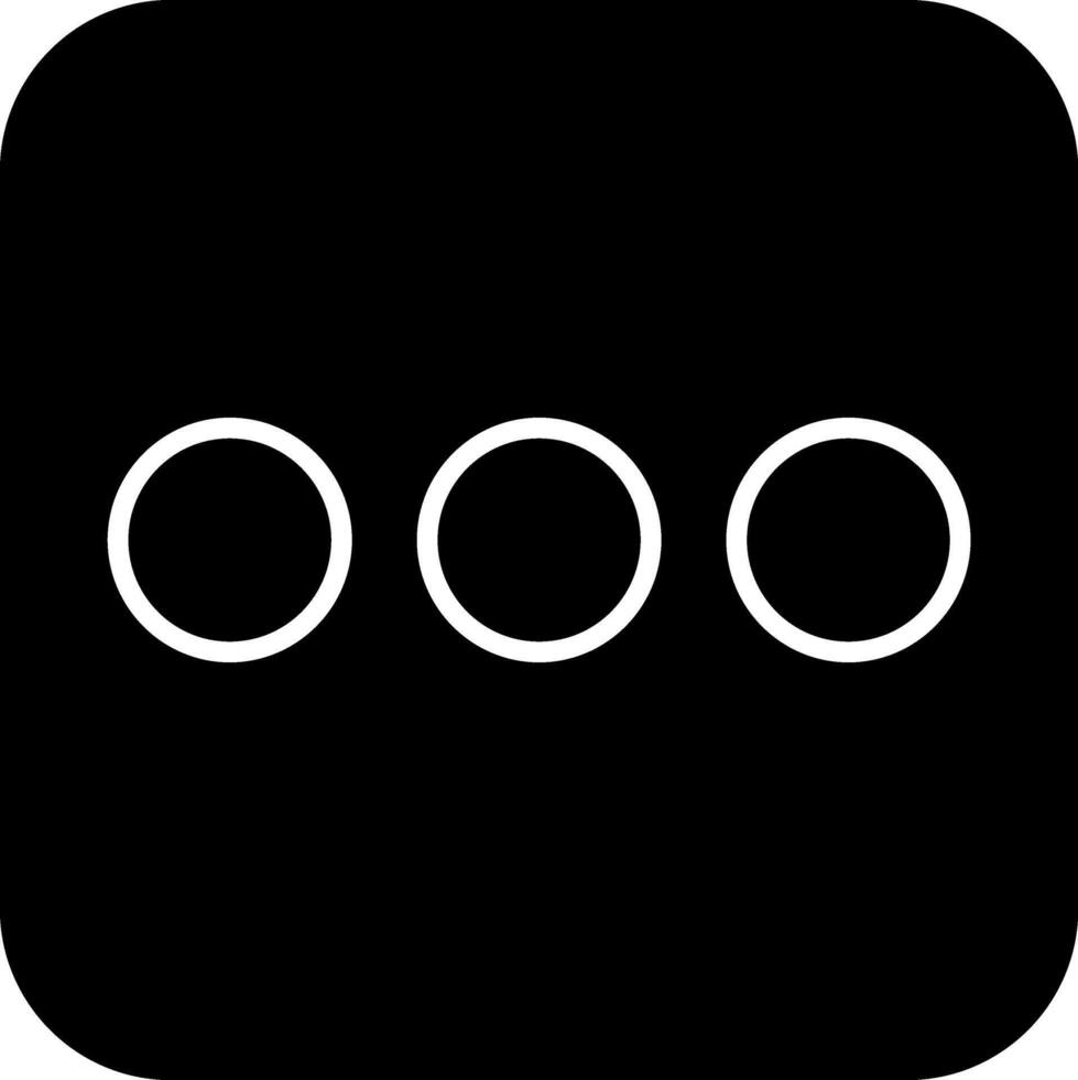 More Icon Design vector