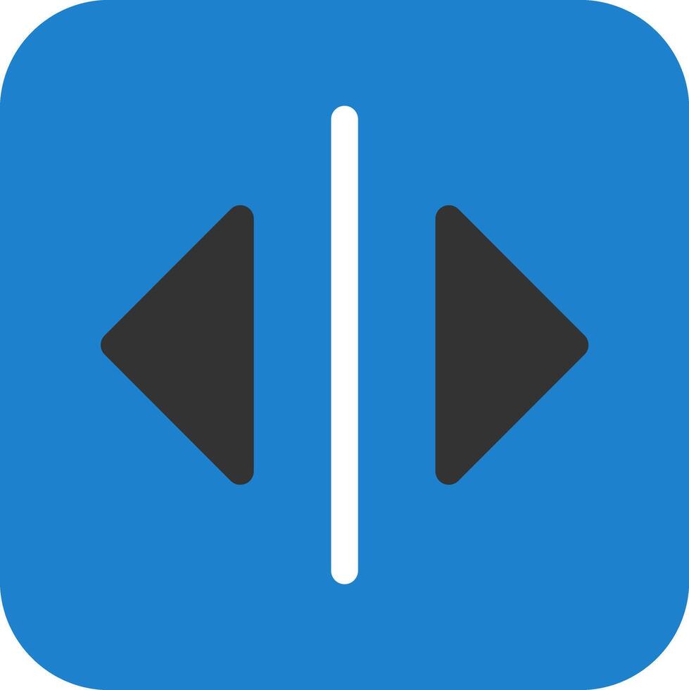 Split Icon Design vector
