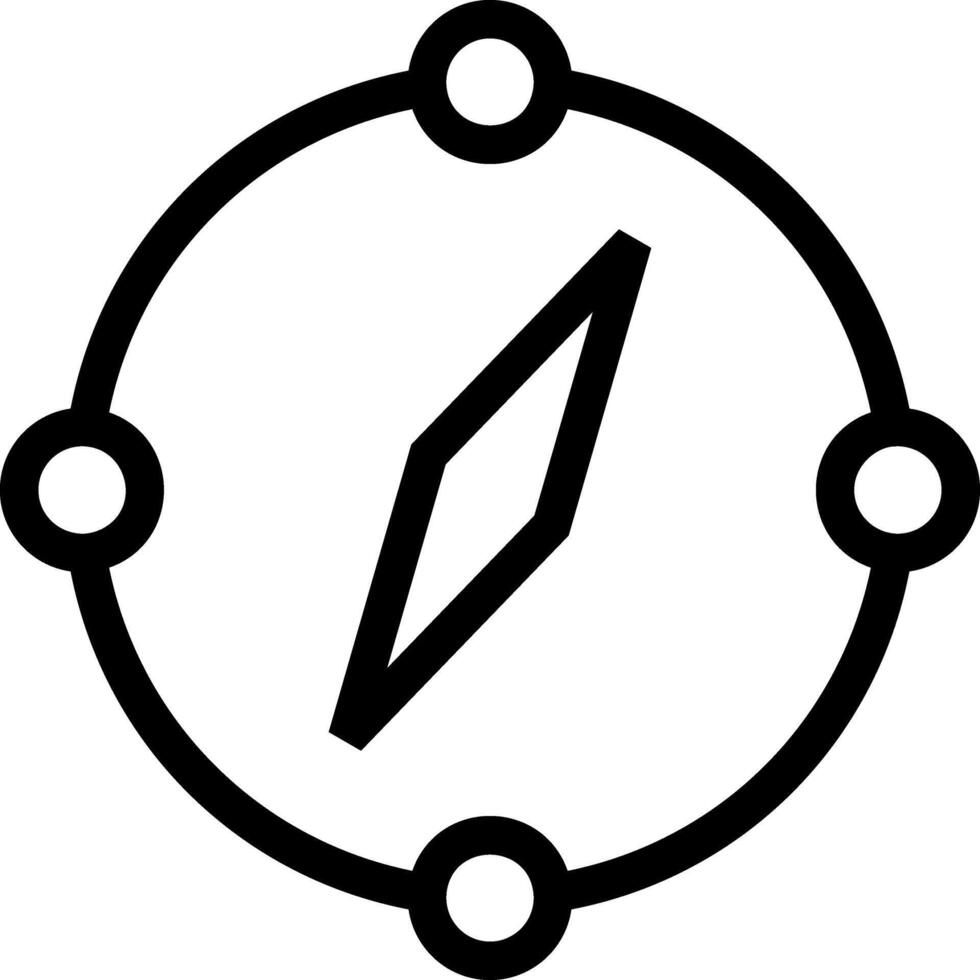 Compass Icon Design vector