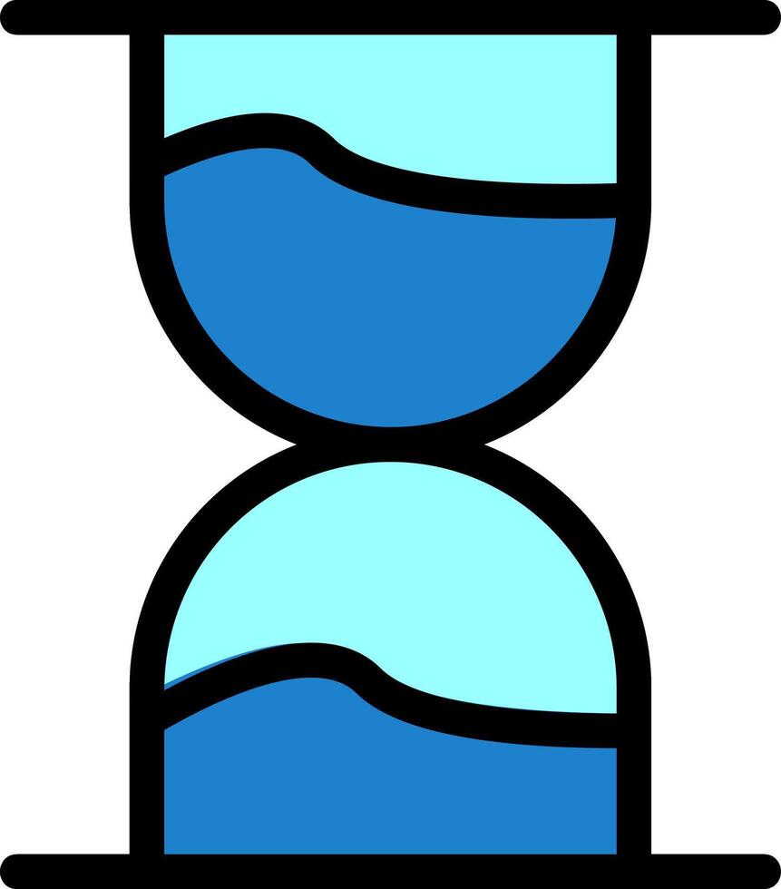 Houre Glass Icon Design vector