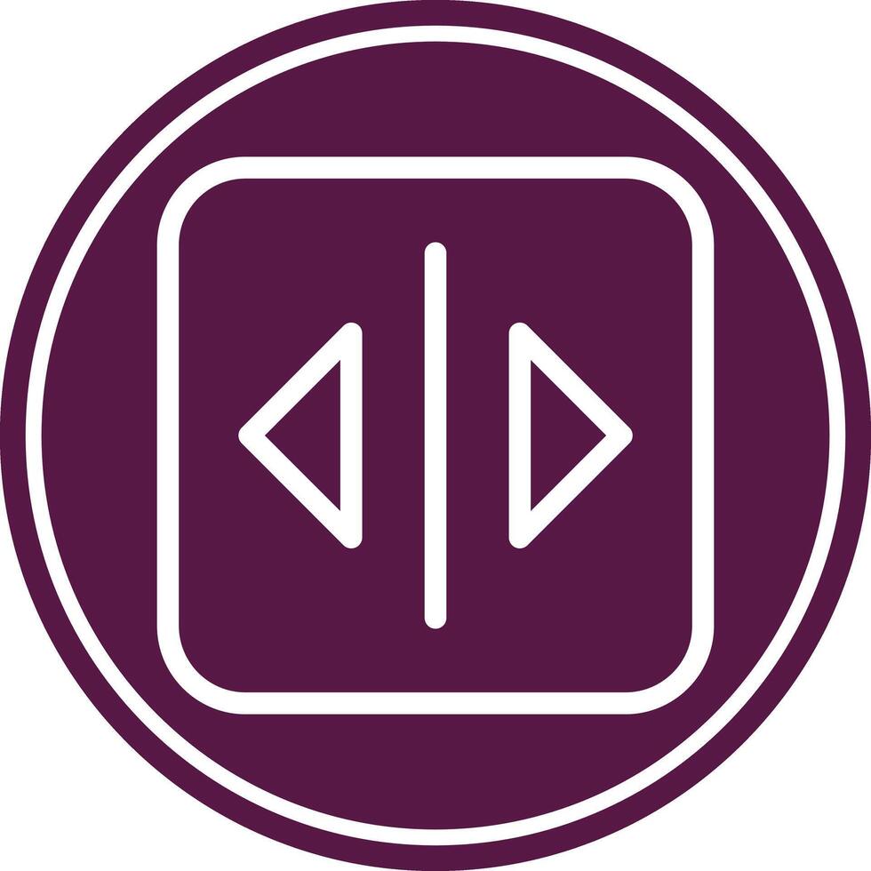 Split Icon Design vector
