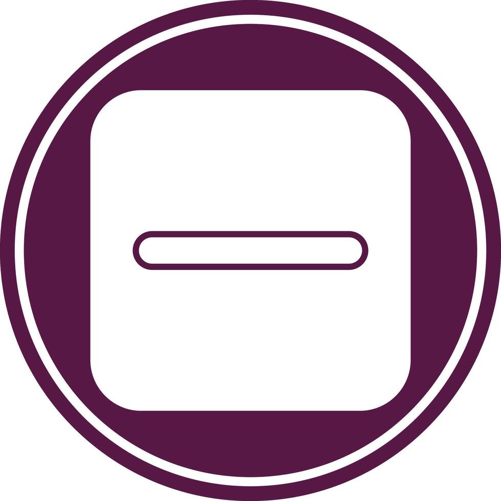 Substraction Icon Design vector