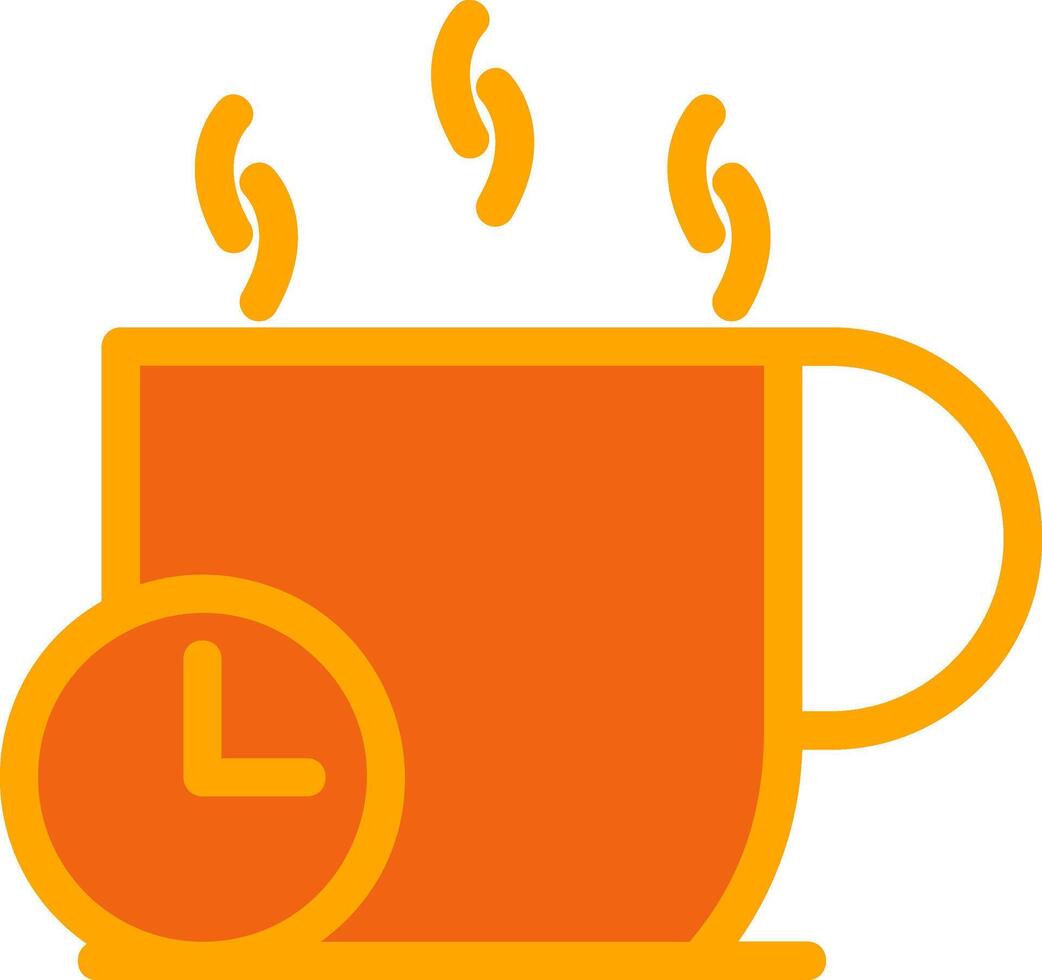 Coffe Break Icon Design vector
