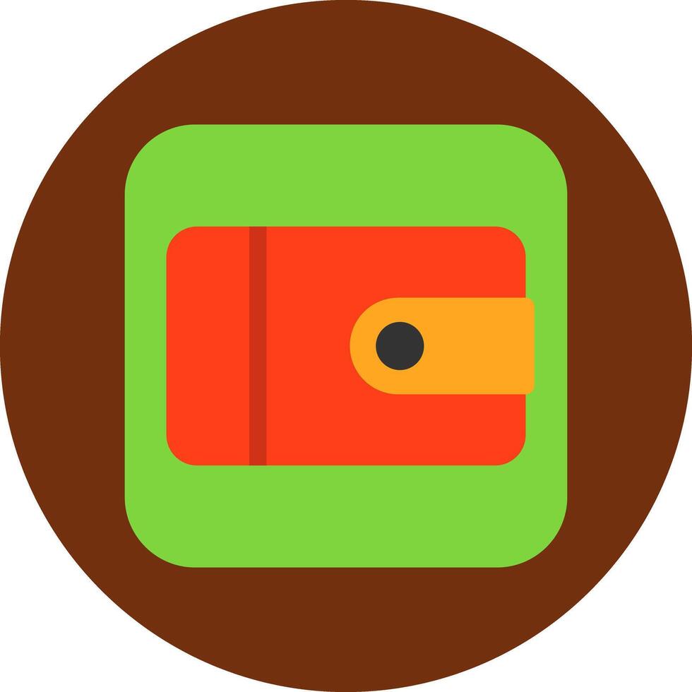 Wallet Icon Design vector