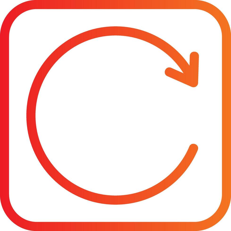 Refresh Icon Design vector