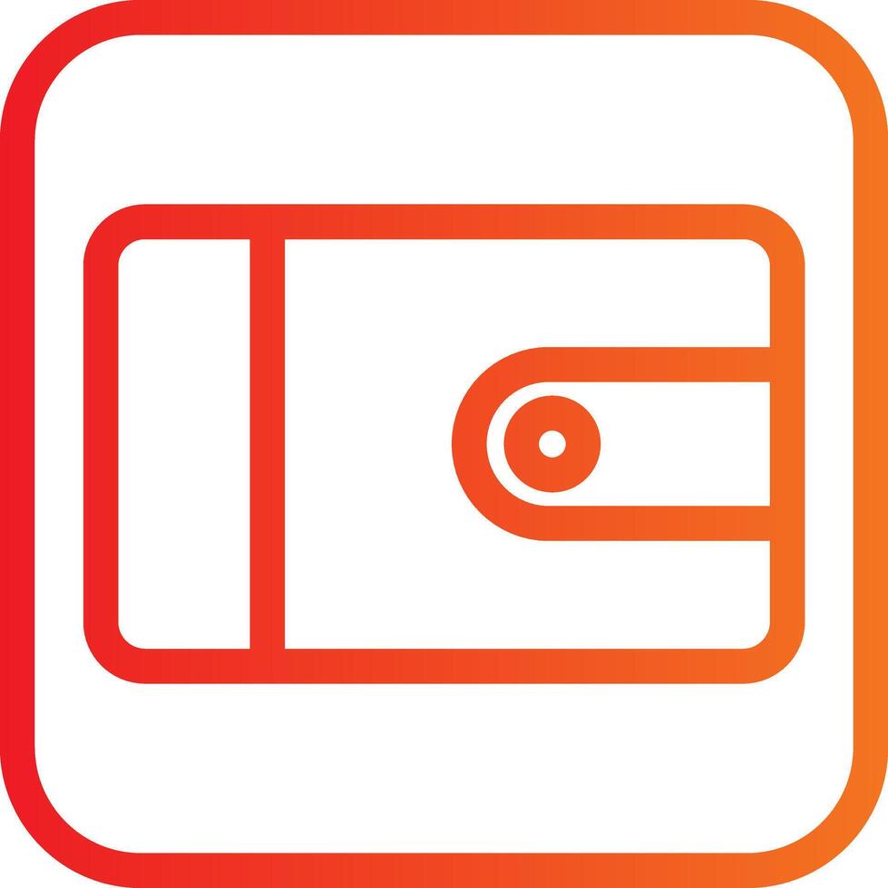Wallet Icon Design vector