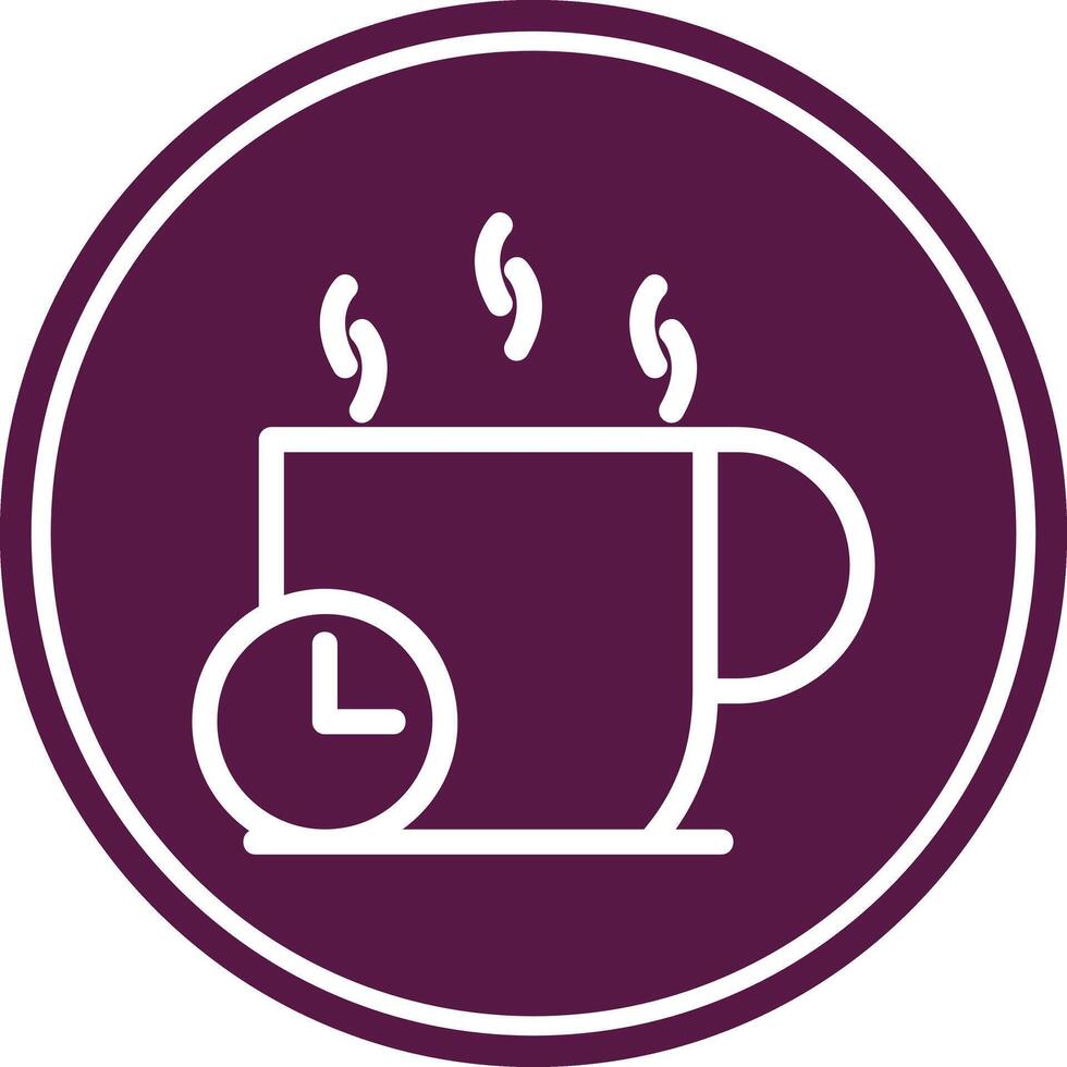Coffe Break Icon Design vector