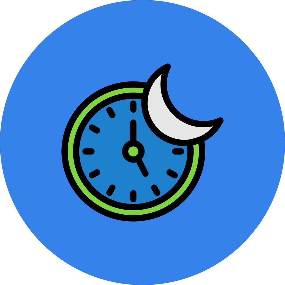 Night Icon Design vector