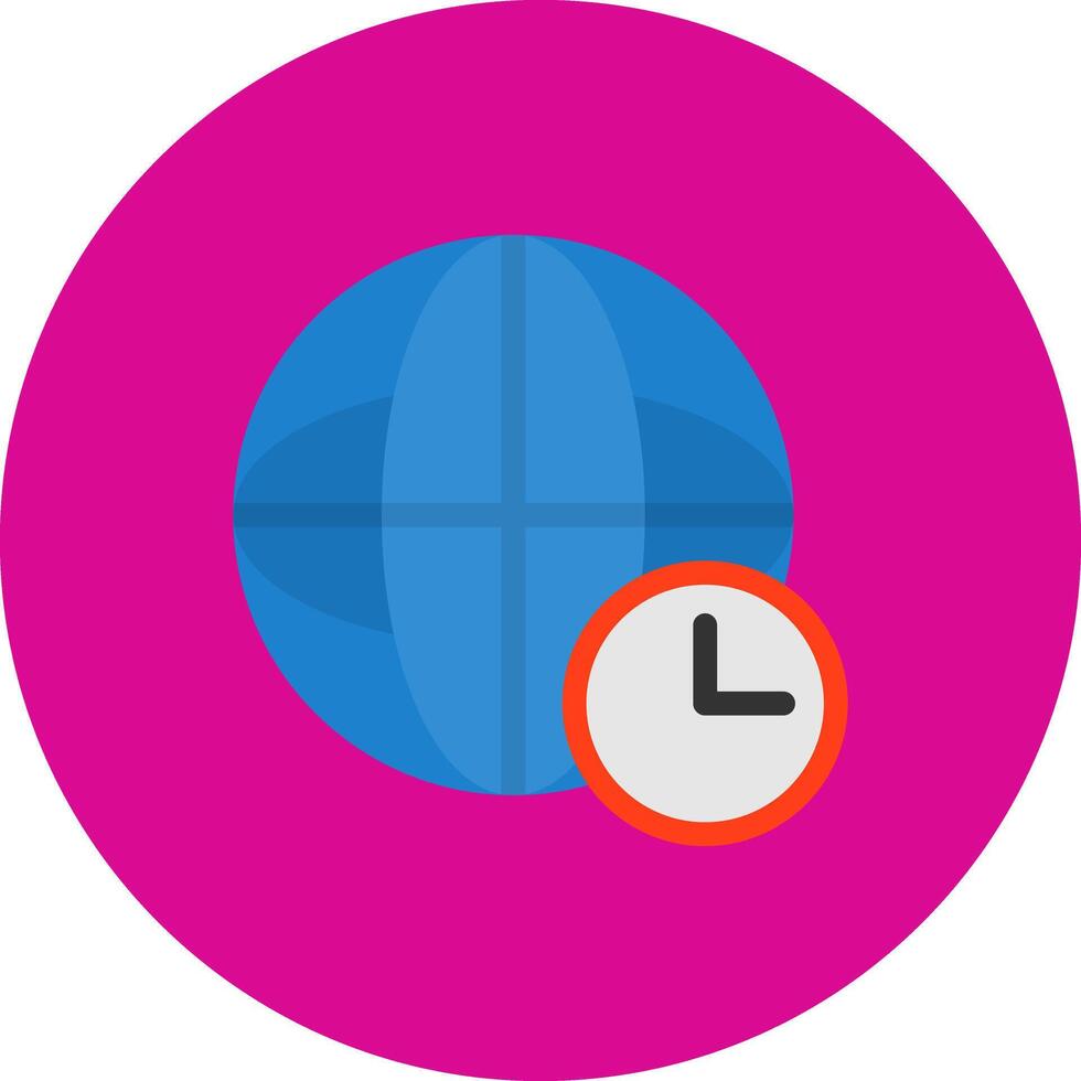 Time Zone Icon Design vector