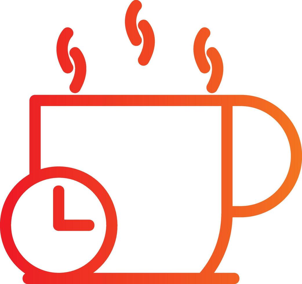 Coffe Break Icon Design vector