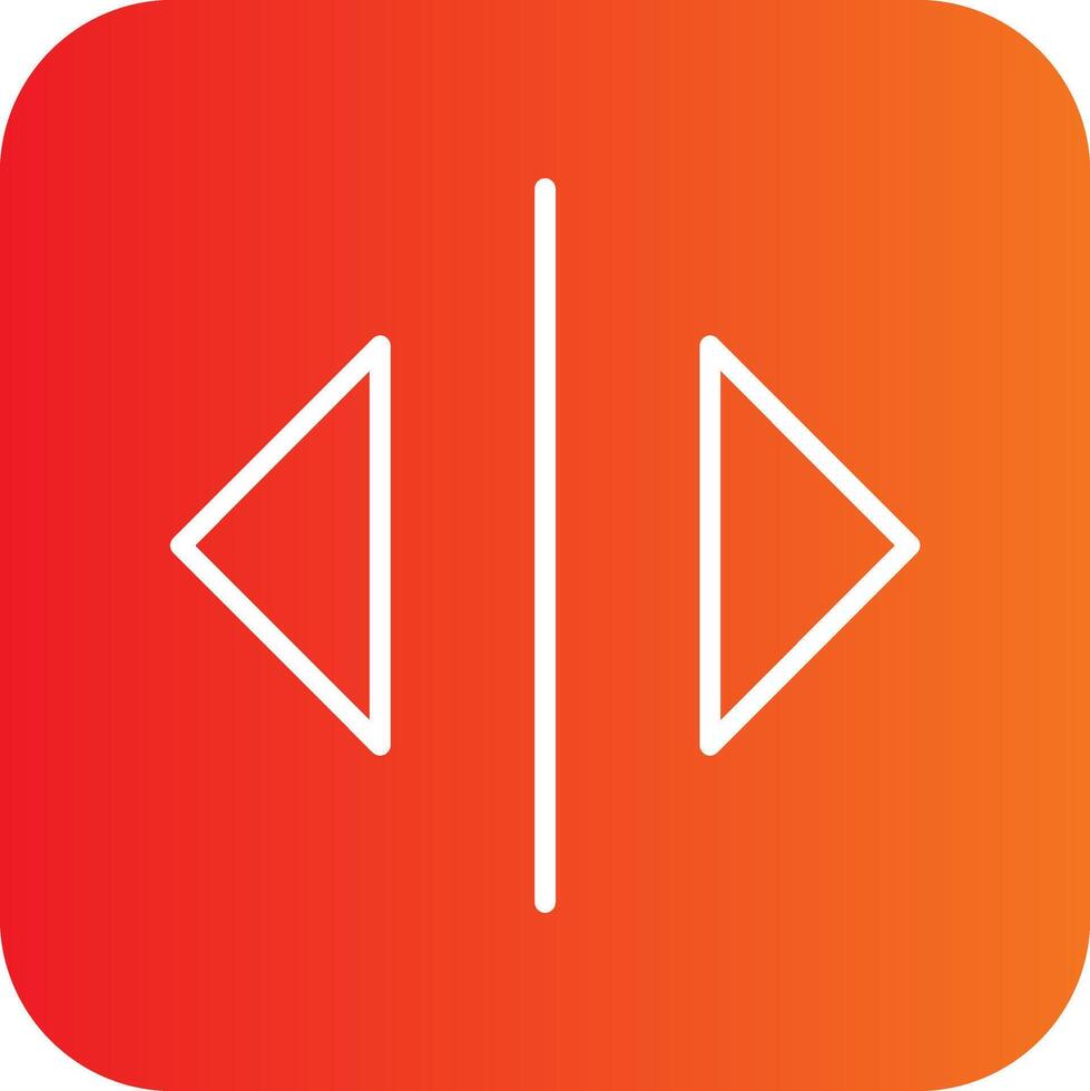 Split Icon Design vector