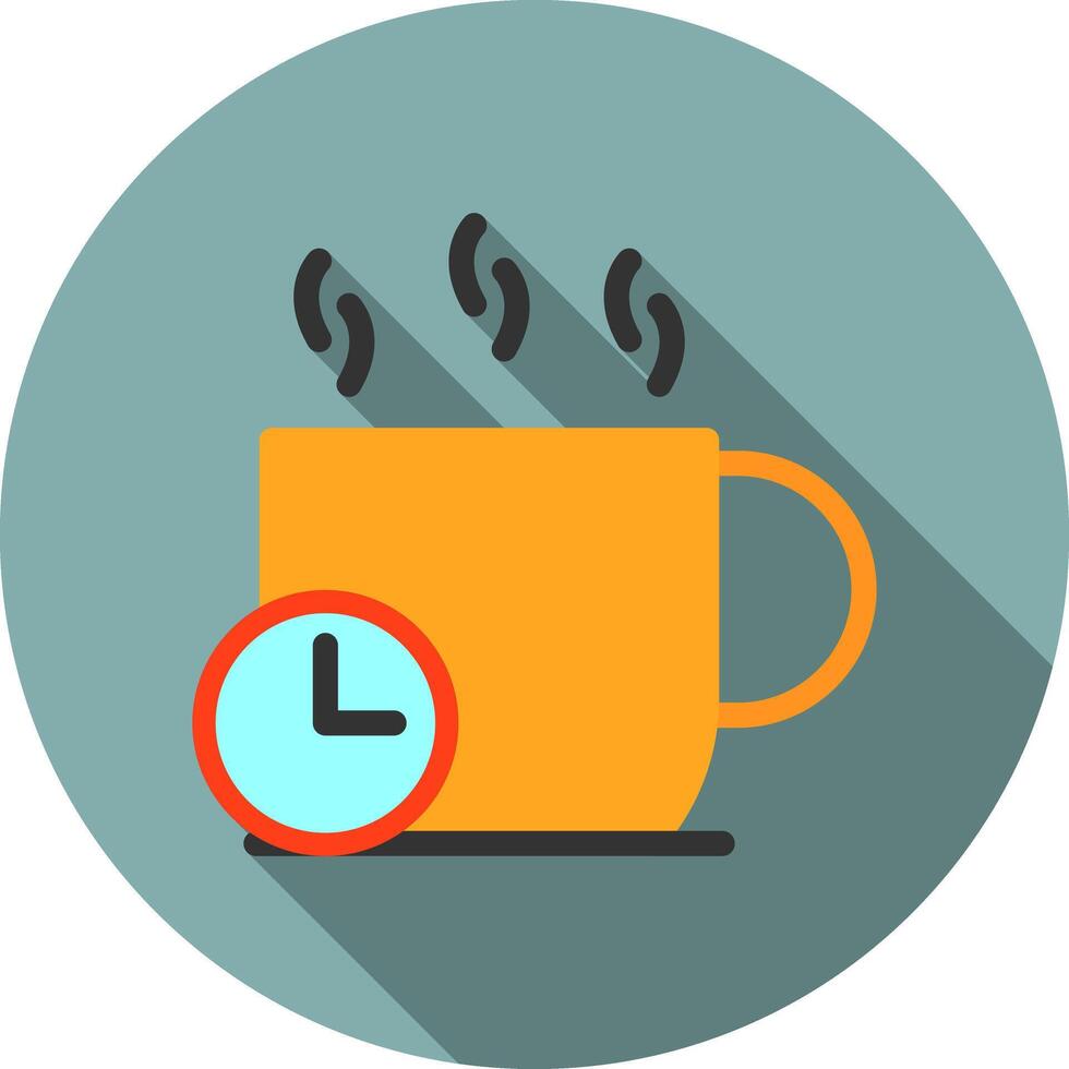 Coffe Break Icon Design vector