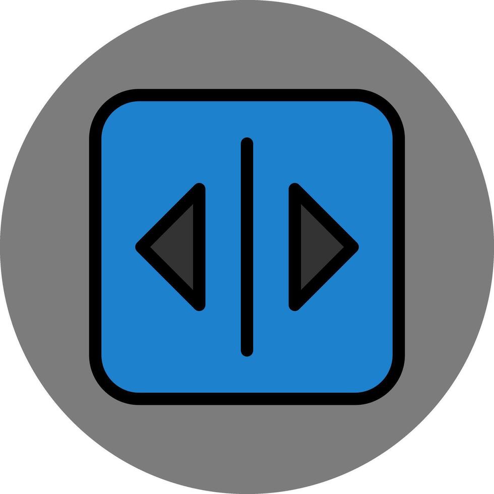 Split Icon Design vector