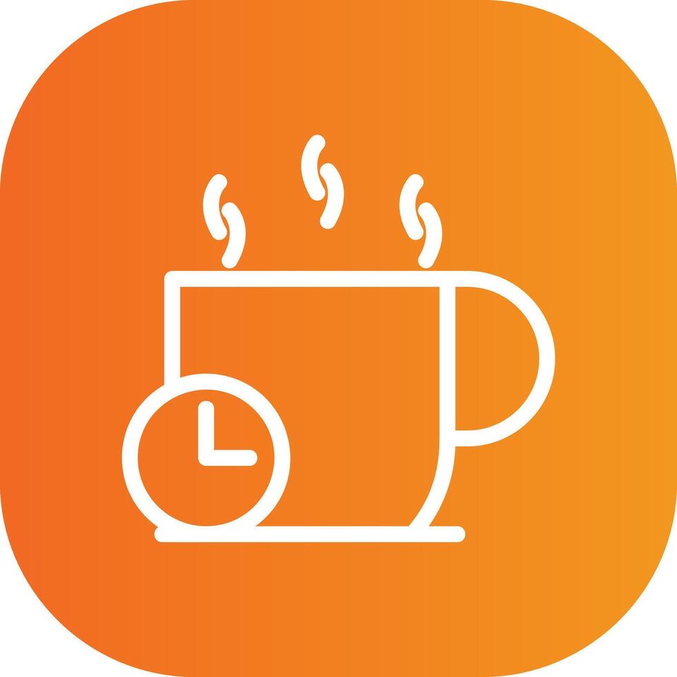 Coffe Break Icon Design vector