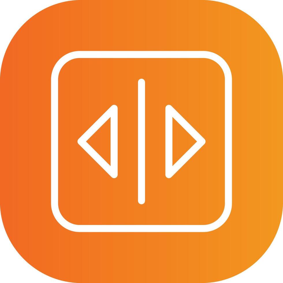 Split Icon Design vector
